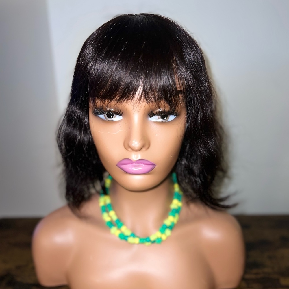 Human hair wig